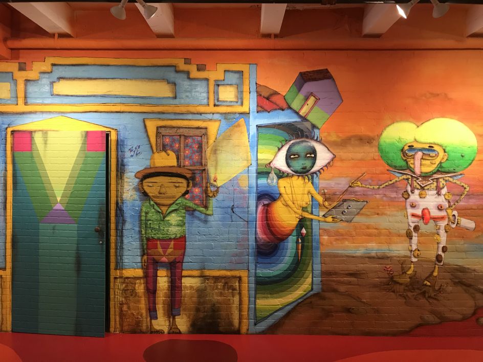 OSGEMEOS, Lyrical. Photo credit: Tom Little.