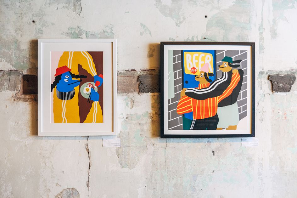 Egle Zvirblyte at the Beer Culture exhibition, Photo © Sergio Ävila