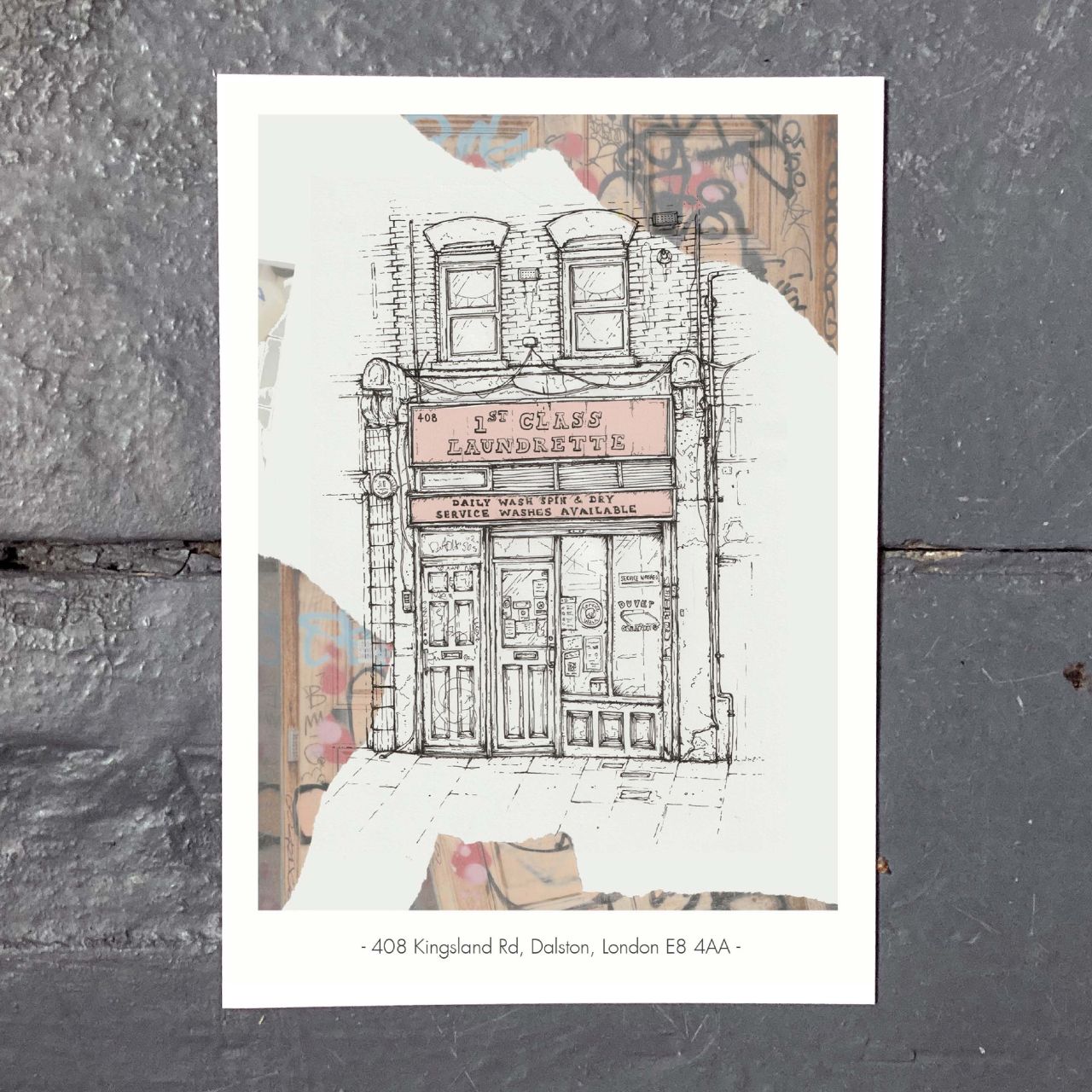 1st Class Lauderette – Credit: Becky Moriarty, 2021