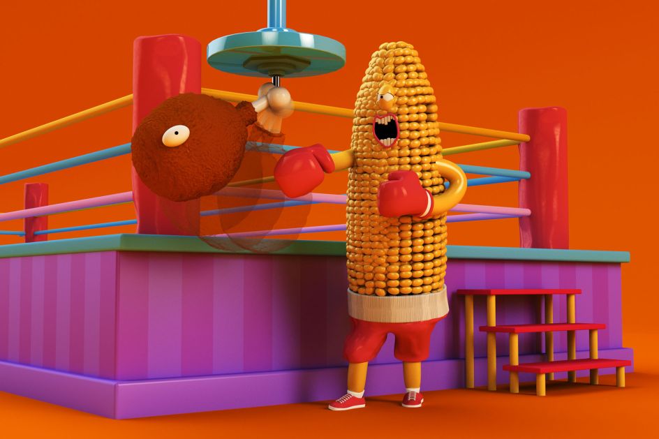 Snack – Sweet Corn Fritters with dip