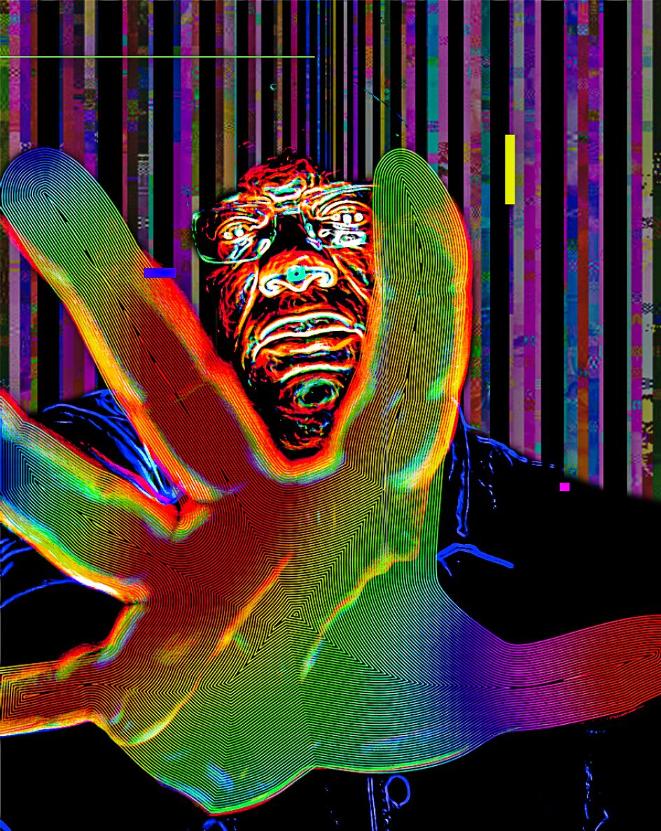 Do not adjust your set, it's a glitchy Derek Walker