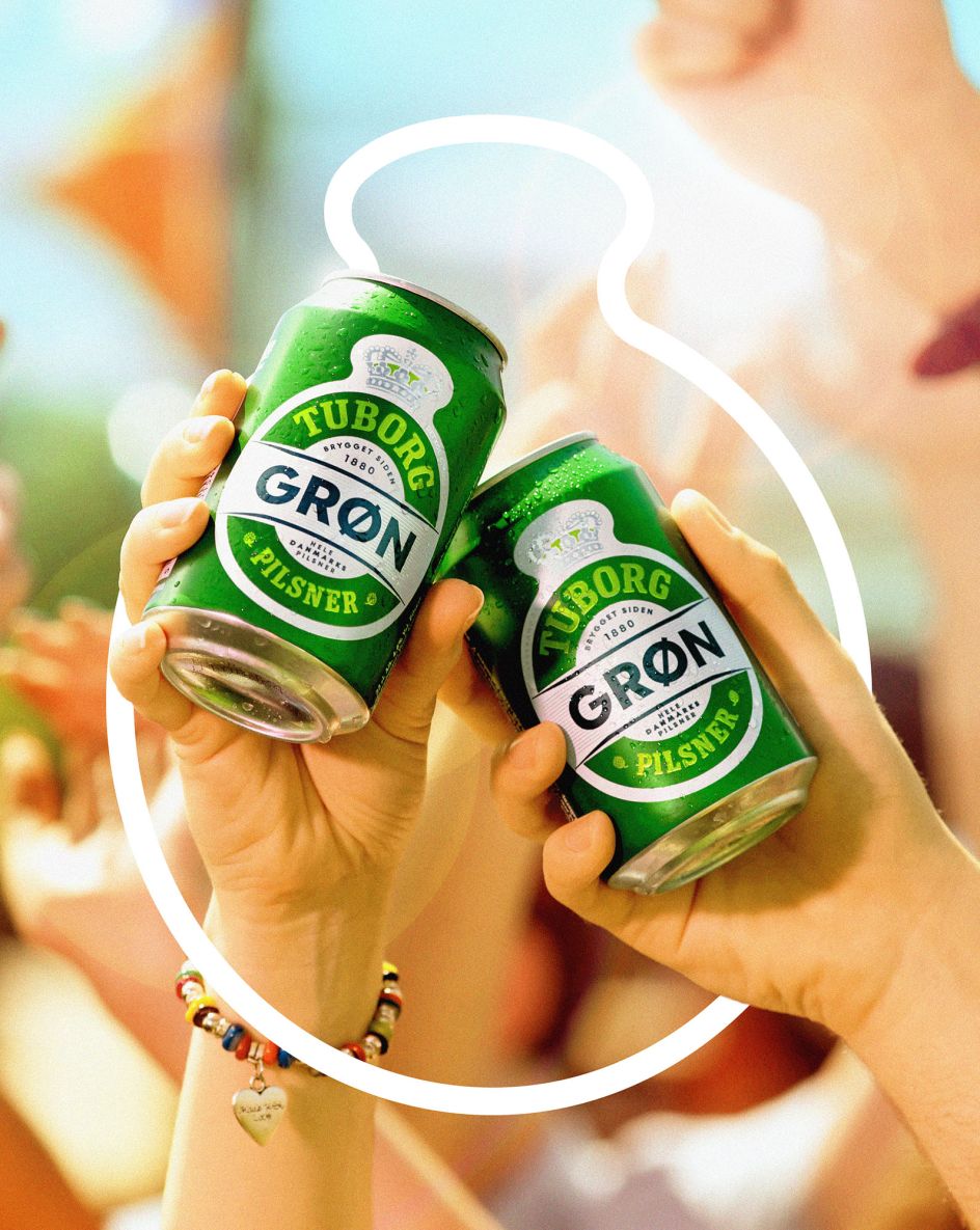 Community is at the heart of the new Tuborg brand identity