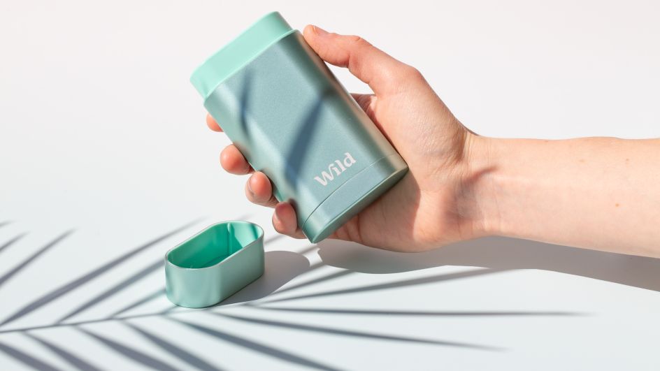Wild's refillable deodorant sticks by Morrama, 2021 Gold Pentawards winner