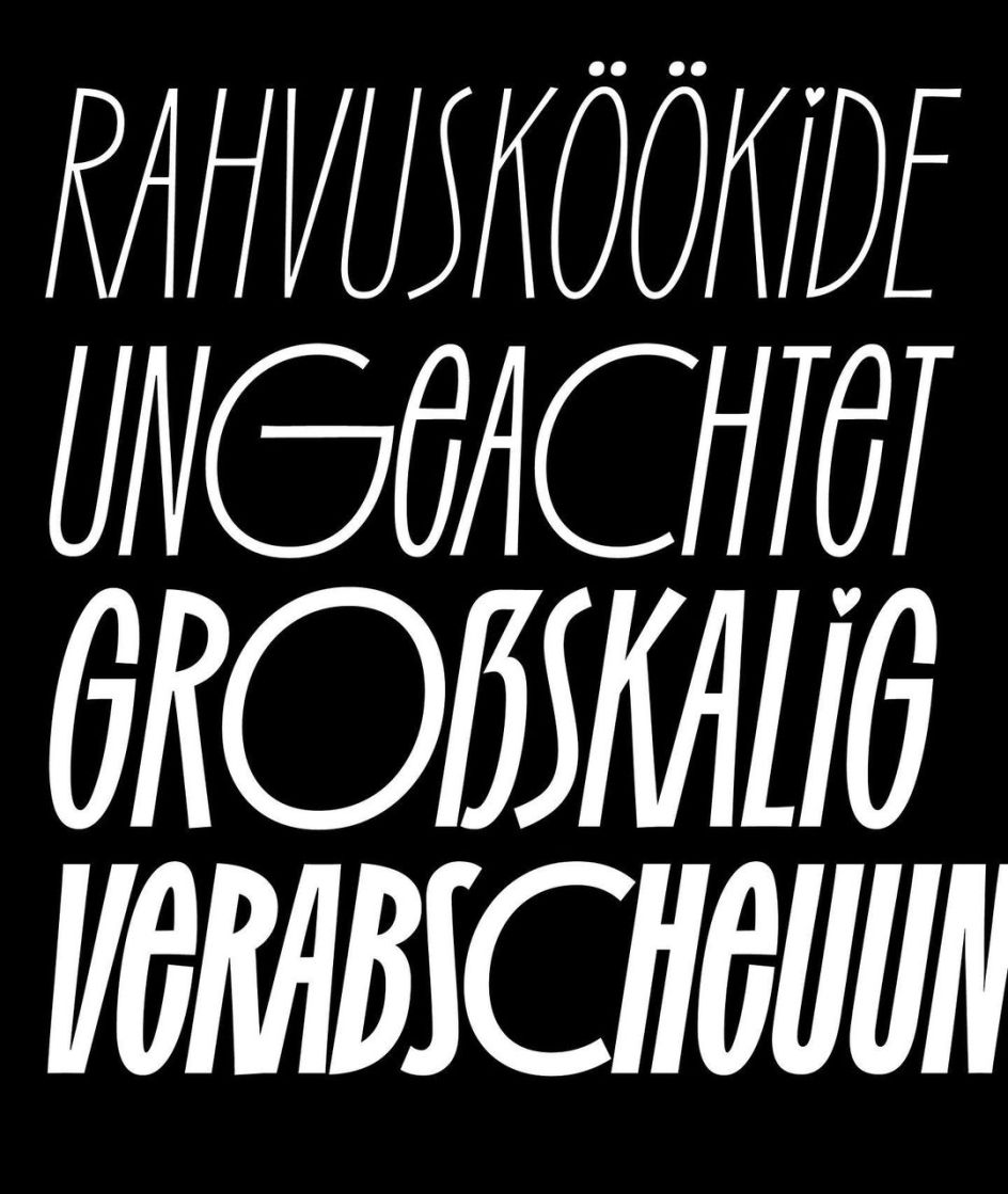 Irregardless by Ohno Type