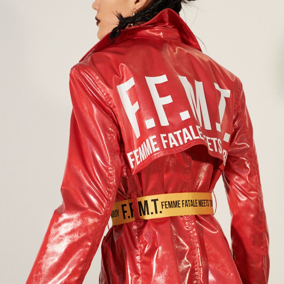 Femme Fatale Meets Tomboy Ready-to-Wear Collection For Women by Carolina Chae Yoon Yoo-Chaenewyork. Winner in the Fashion, Apparel and Garment Design Category, 2018-2019.