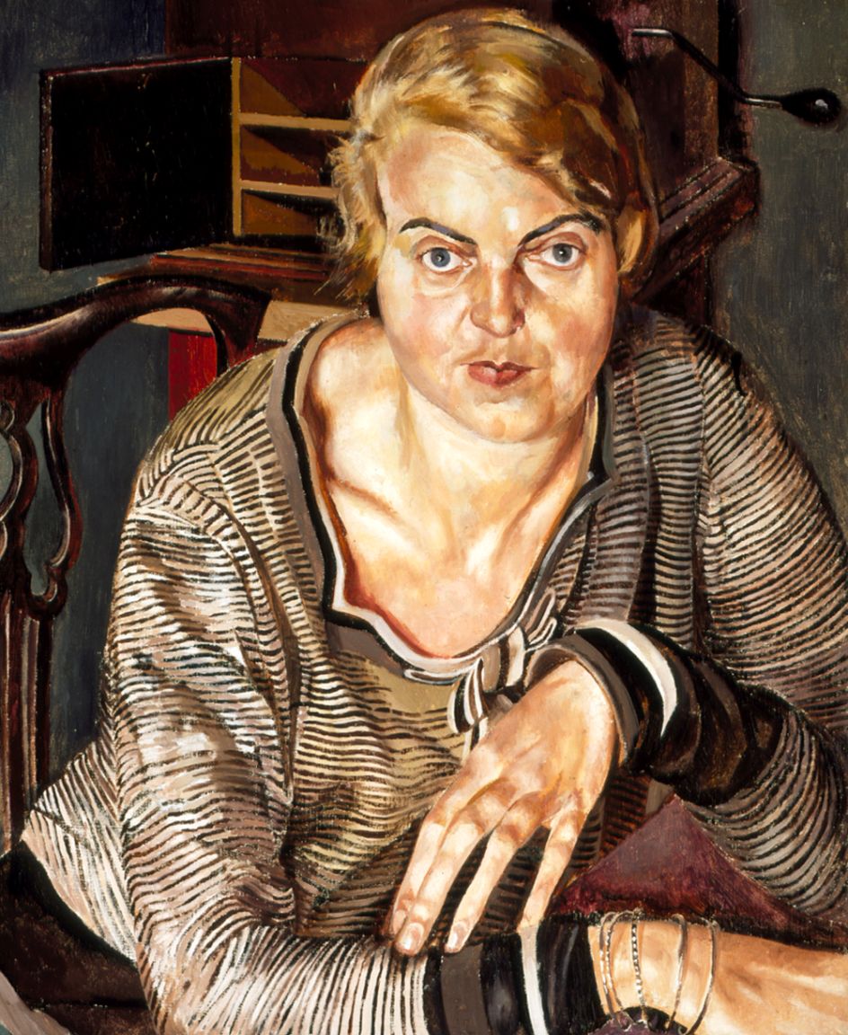 Stanley Spencer, Patricia Preece, 1933, Oil on canvas, 83.9 x 73.6 cm © Estate Stanley Spencer & Bridgeman Images, London. Courtesy Southampton City Art Gallery