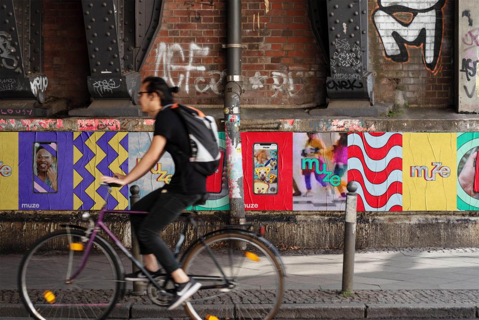 Brand identity design for Muze