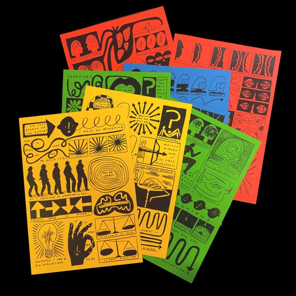 Work by Chloe Watts, BA Illustration with Animation at Manchester School of Art