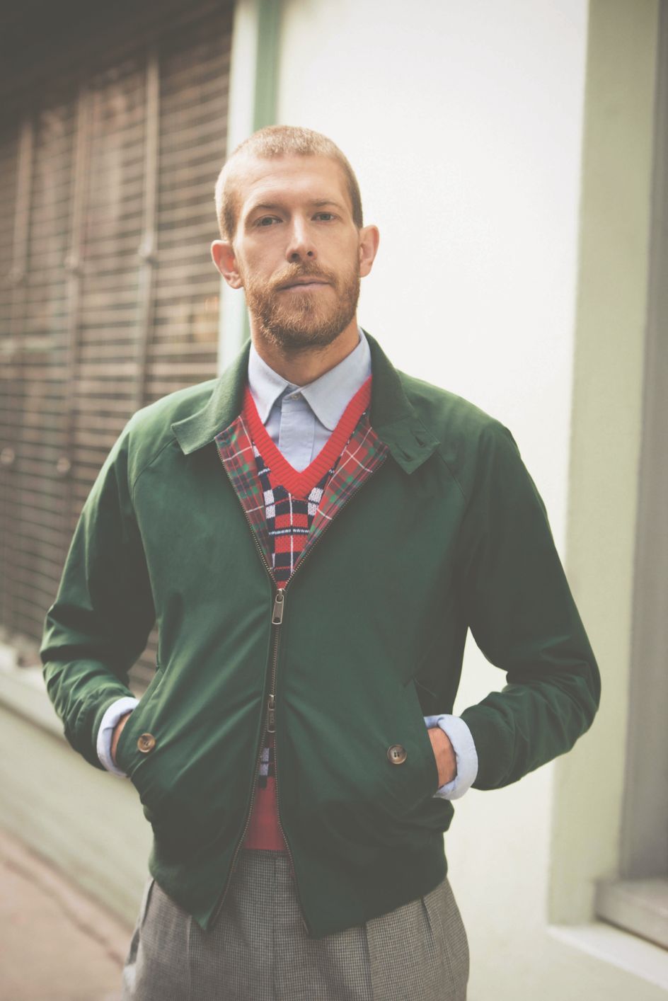 ‘The Baracuta Harrington jacket, styled by Tack Studio’ Photo by Jocks & Nerds