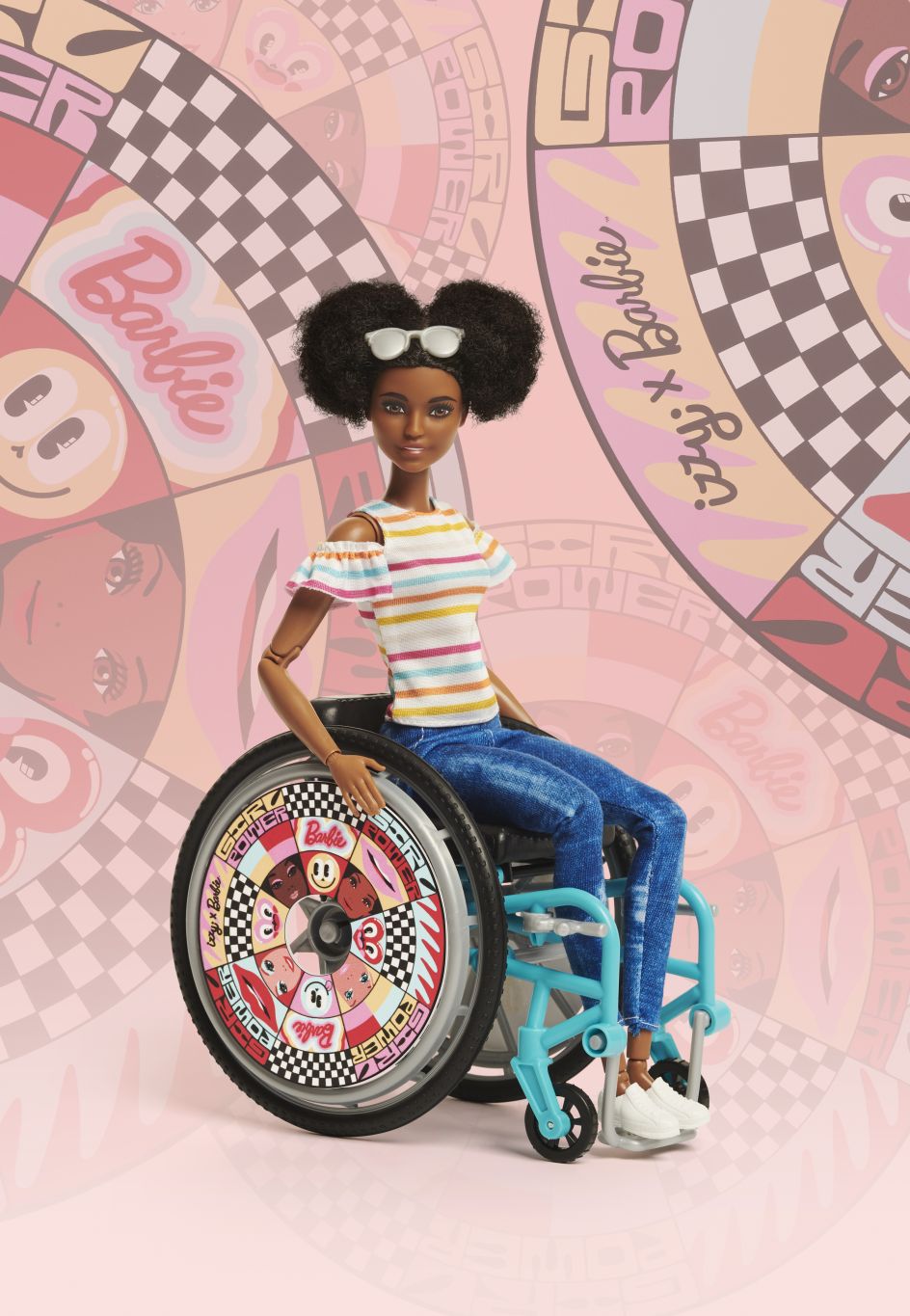 Barbie x Izzy Wheels by Hattie Stewart design