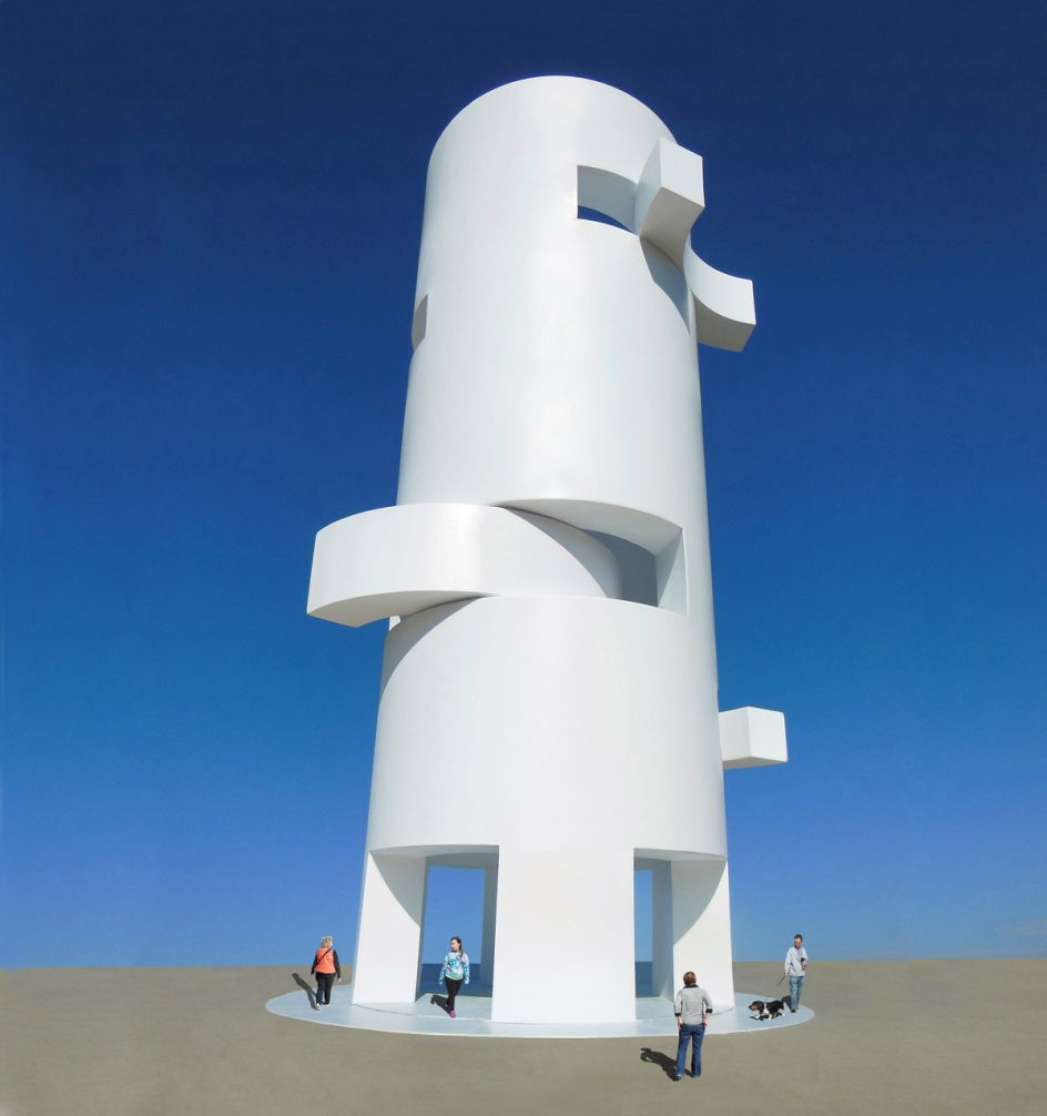 The Sun Shaped Column - © Michael Jantzen