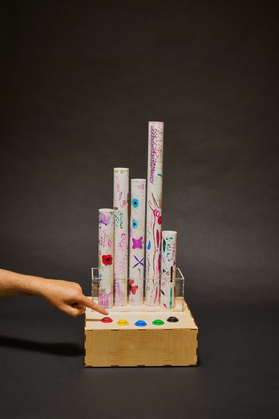 Please Touch ©  Gawain Hewitt. Photography by Emile Holba