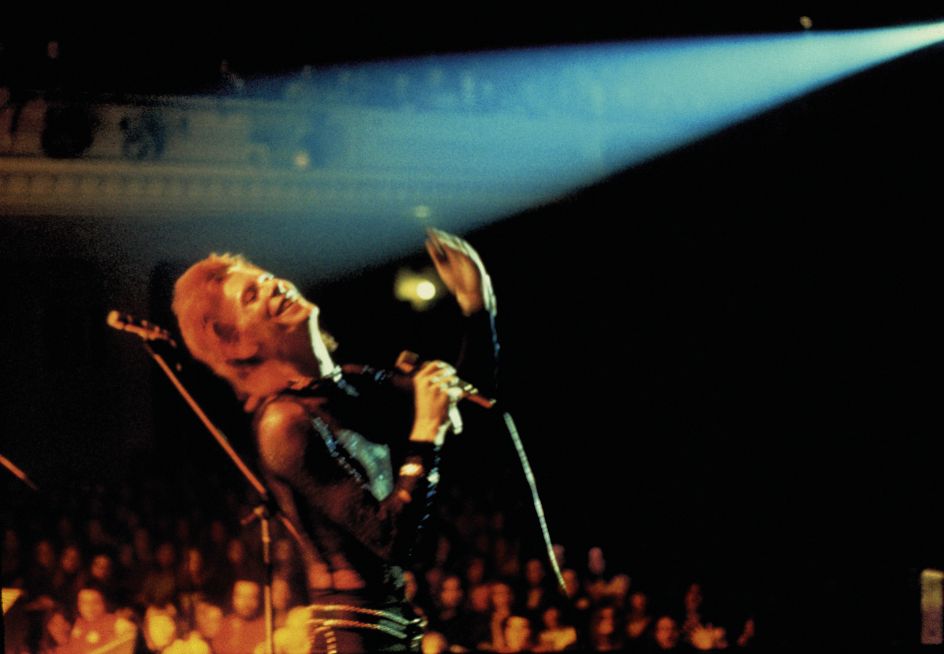 Bournemouth Winter Gardens, UK, Summer tour, May 25th, 1973. Copyright: © Mick Rock