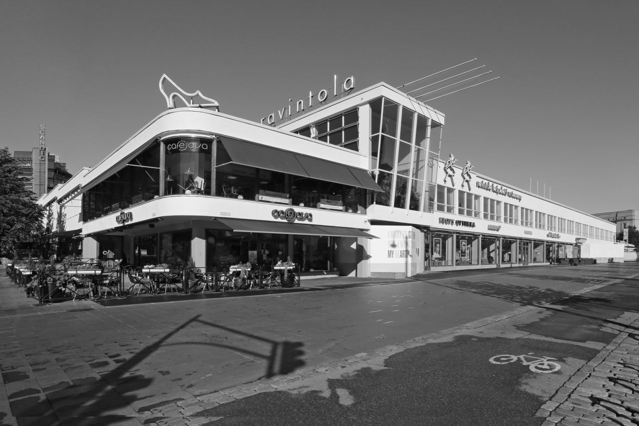 Lasipalatsi/Glass House, Helsinki, Finland, 1936  Lasipalatsi/Glass House, Helsinki, Finland, 1936 © Photo: Jean Molitor