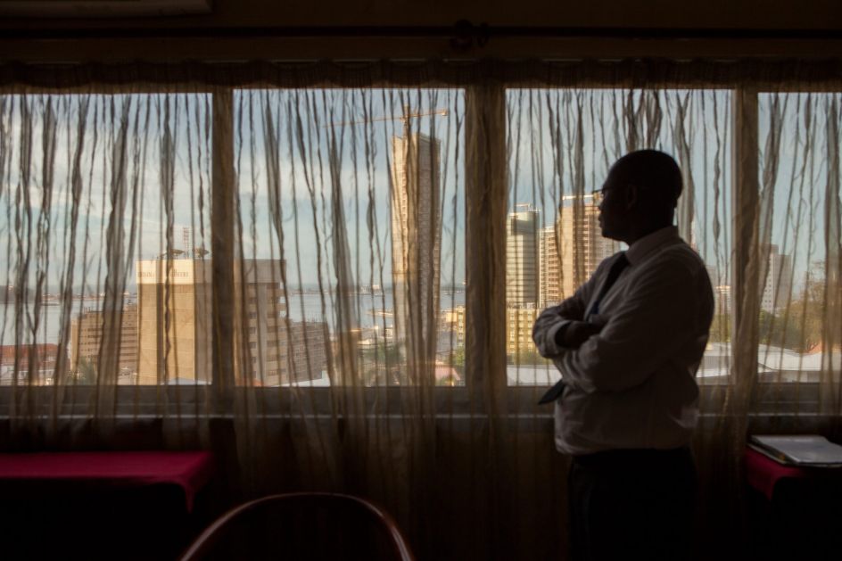 Carlos Antonio Kalanga, maître of Tivoli Hotel, where writer Ryszard Kapuściński stayed