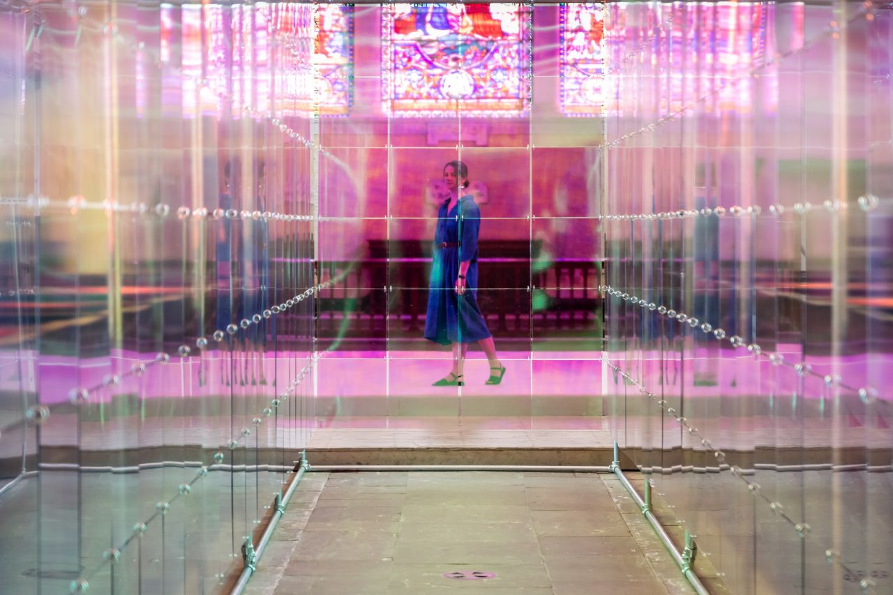 Liz West, Presence – Macclesfield, Christ Church – Barnaby Festival 2021. Photography by Travelling Simon