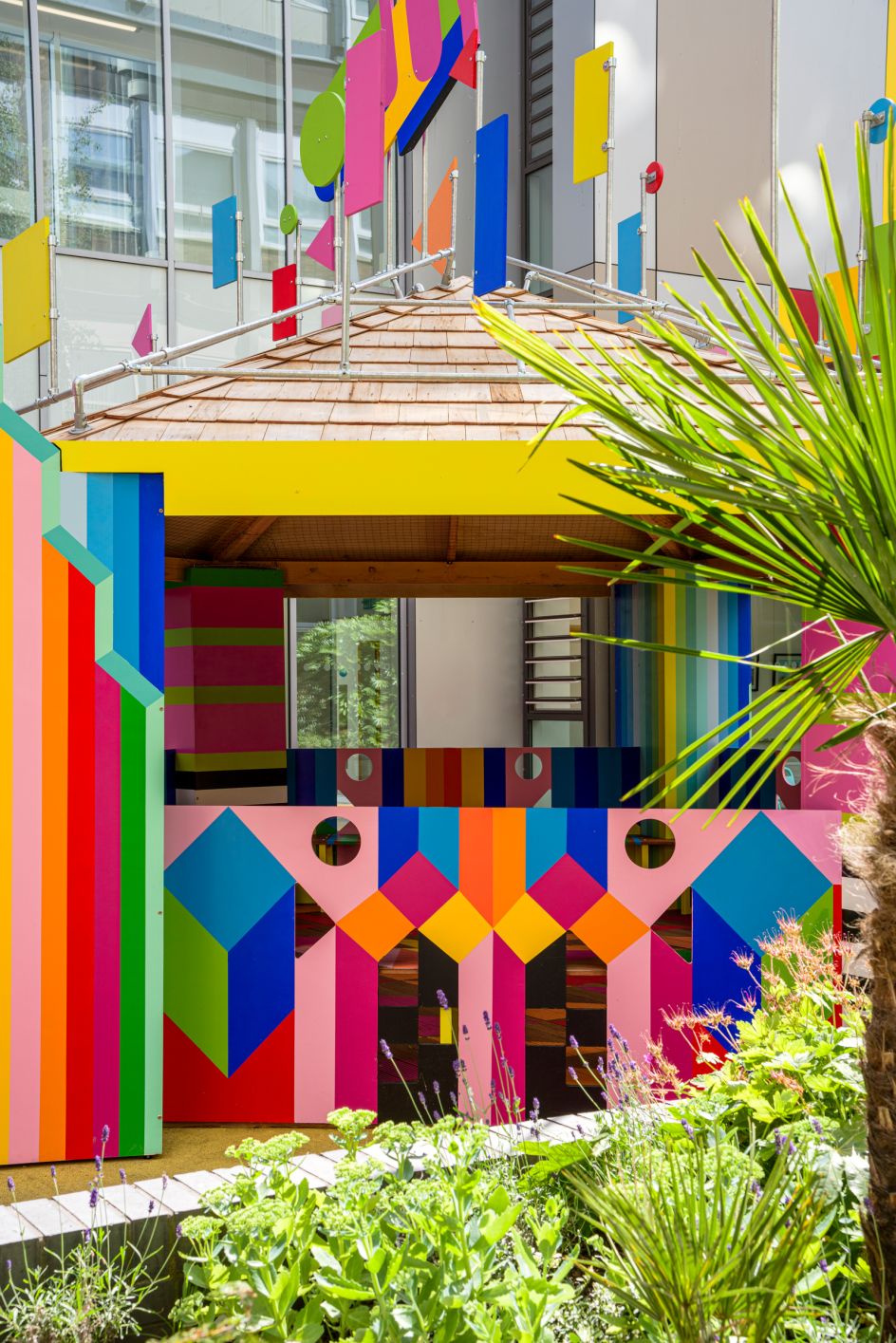 Joy Garden © Morag Myerscough. Photography: Gareth Gardner