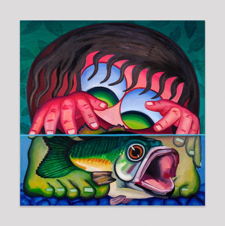 Bass in Shallow Water, 2021 © Natalie Wadlington