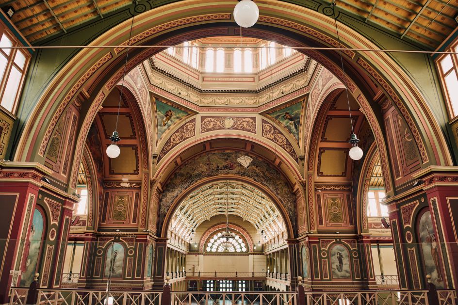 The Royal Exhibition Building, venue for the event, is a worth a visit by itself!
