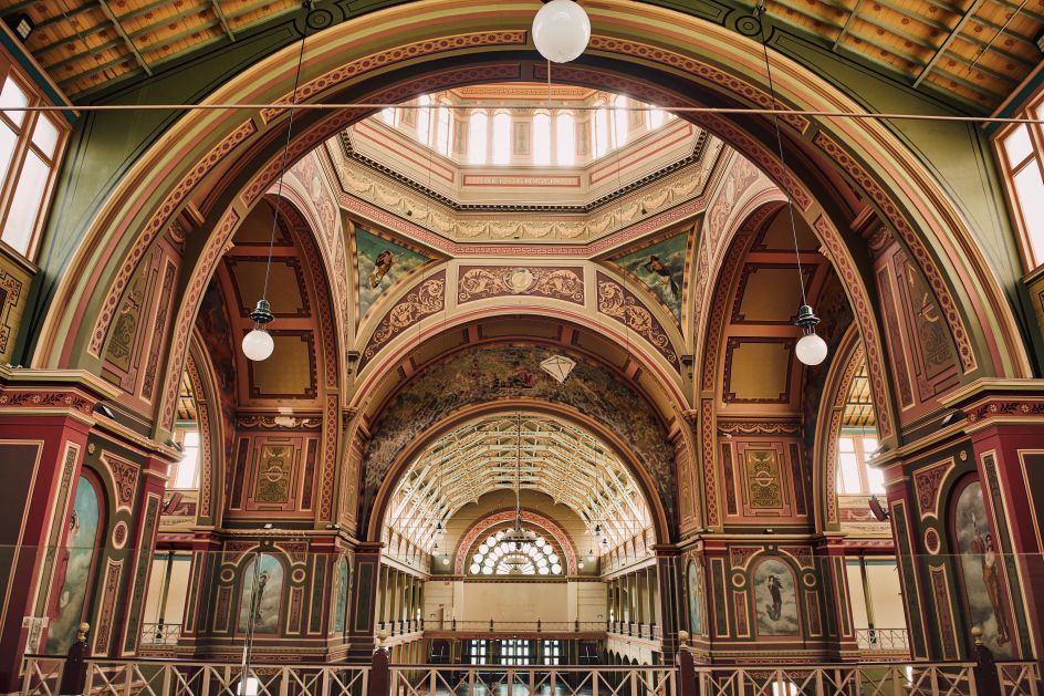 The Royal Exhibition Building, venue for the event, is a worth a visit by itself!