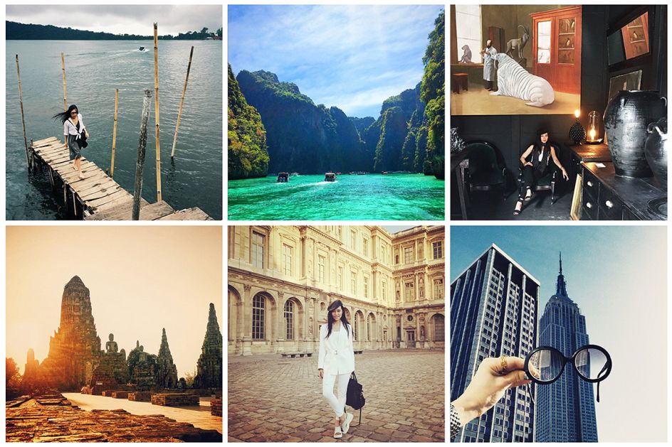 Pum’s Instagram travel photos (Travel is her greatest inspiration)
