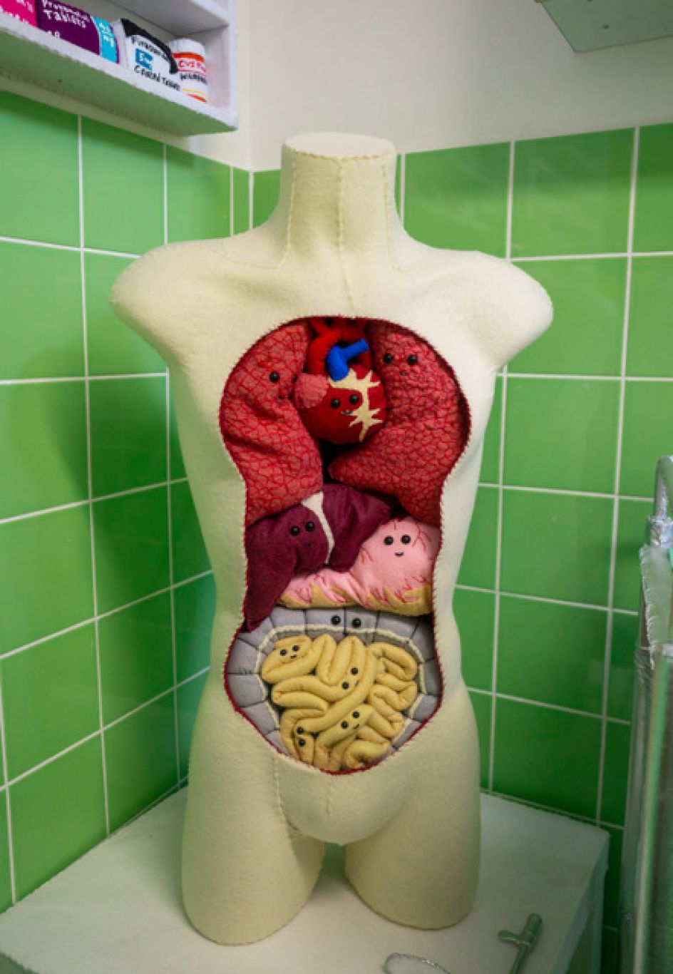 Medical Room, Lucy Sparrow © Lucy Emms