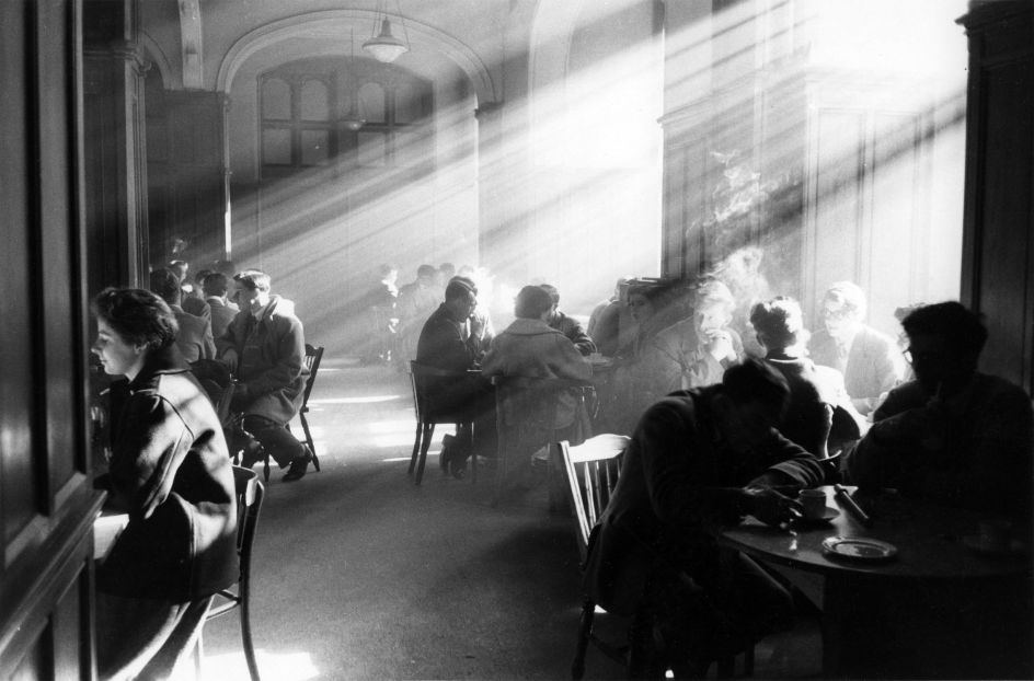 Robert Blomfield, Coffee Morning, Student Union, University of Edinburgh, 1964. © the artist