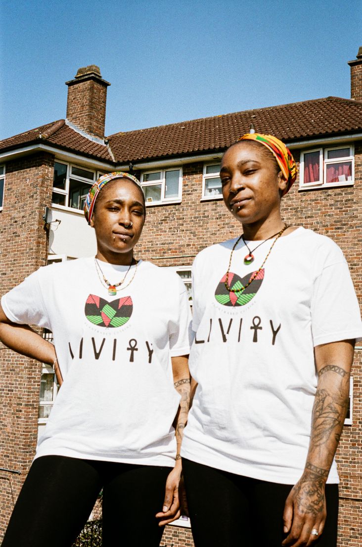 Sisters Kaleema and Kareema Shakur-Muhammad who run Livity Plant Based Cuisine in Croydon © Jonas Martinez / Museum of London