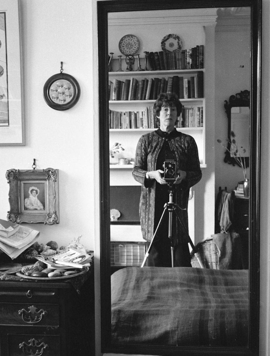 Joyce Edwards, self-portrait in bedroom, c.1980 © Joyce Edwards