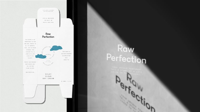 Everland applies 'candid and rugged aesthetic' to skincare brand Raw Perfection