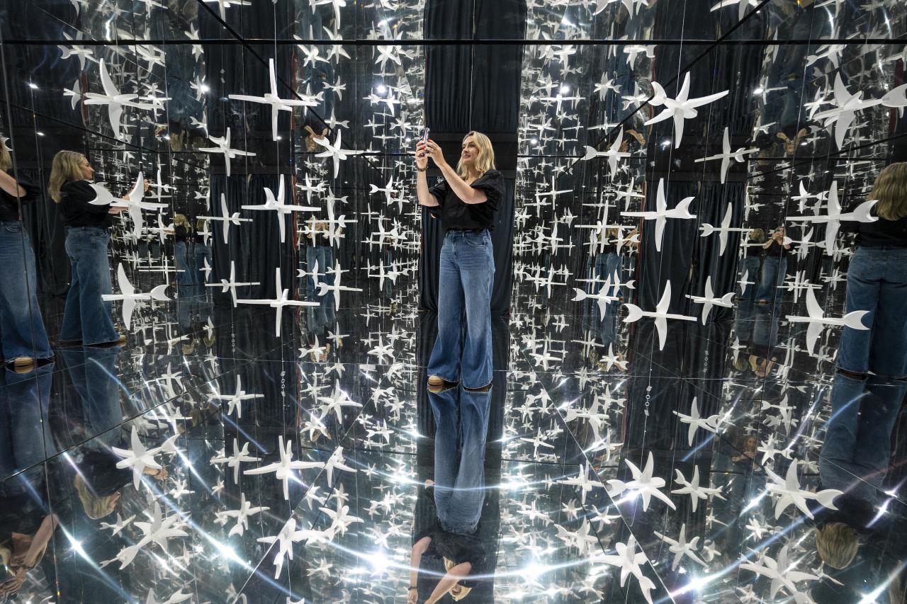 Installation View – M.C.Escher The Exhibition, Somerset House 2026. Photo: Stephen Chung