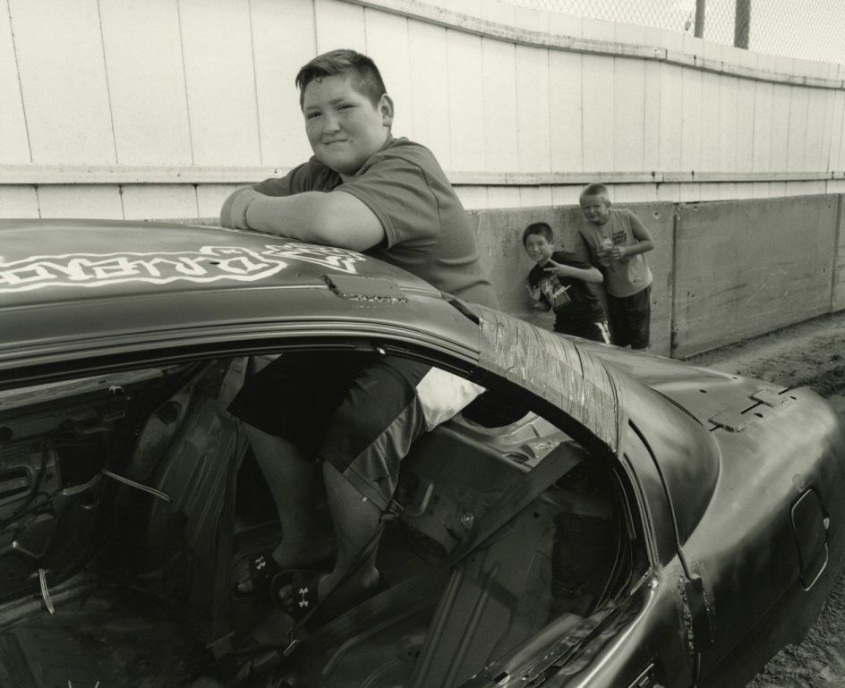 Kids, Demolition Derby, Owatonna, Minnesota, August 21, 2016 | Images copyright Tom Arndt, courtesy Howard Greenberg Gallery