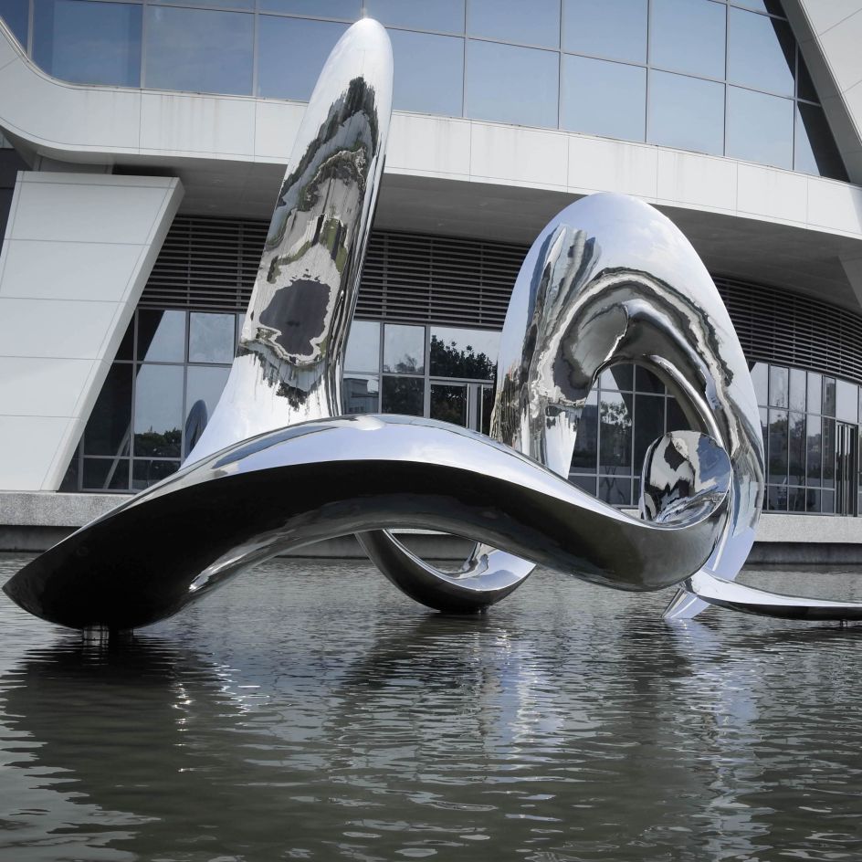 Flow With The Sprit of Water: Public Art by Iutian Tsai. Winner in the Arts, Crafts and Ready-Made Design Category, 2019-2020