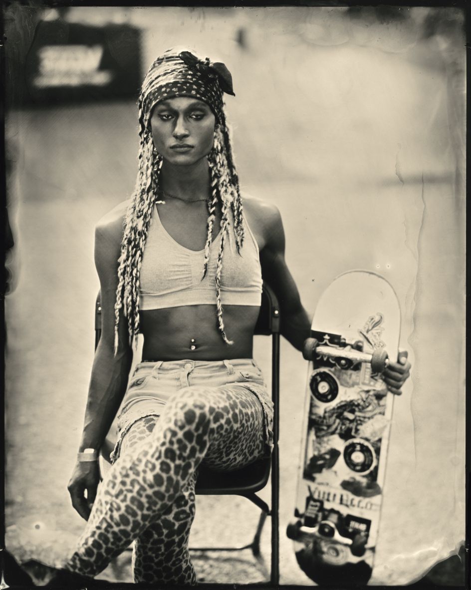 © Jenny Sampson, from the book Skater Girls, published Daylight