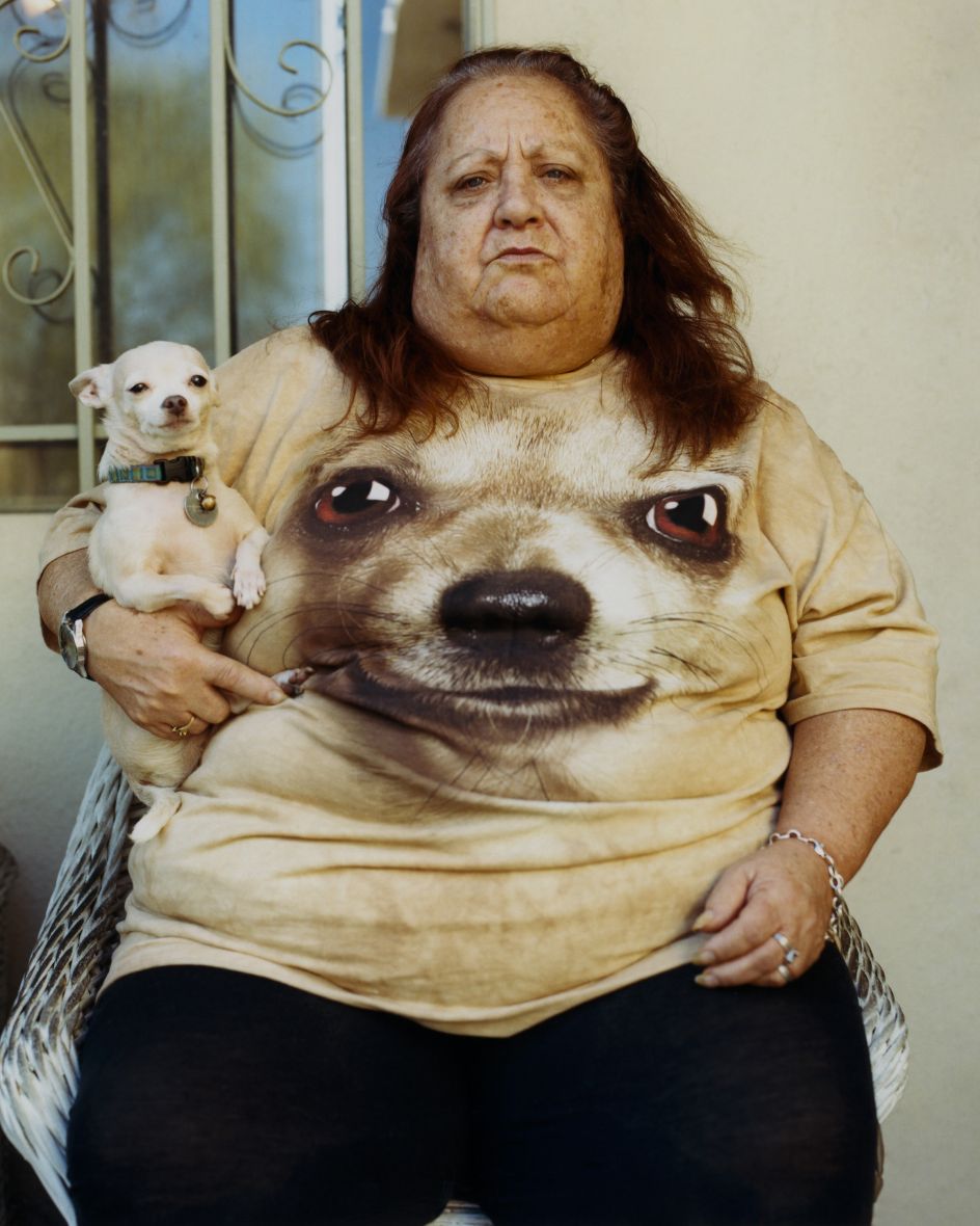 Gail and Beaux; Mom (our last one) from the series Goldie (Mother) by Pat Martin, 2018 © Pat Martin