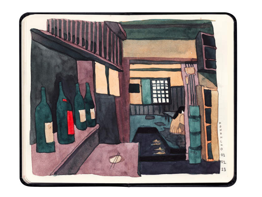 Illustrator Léon Moh-Cah on how she connected to people around the world with her sketchbook