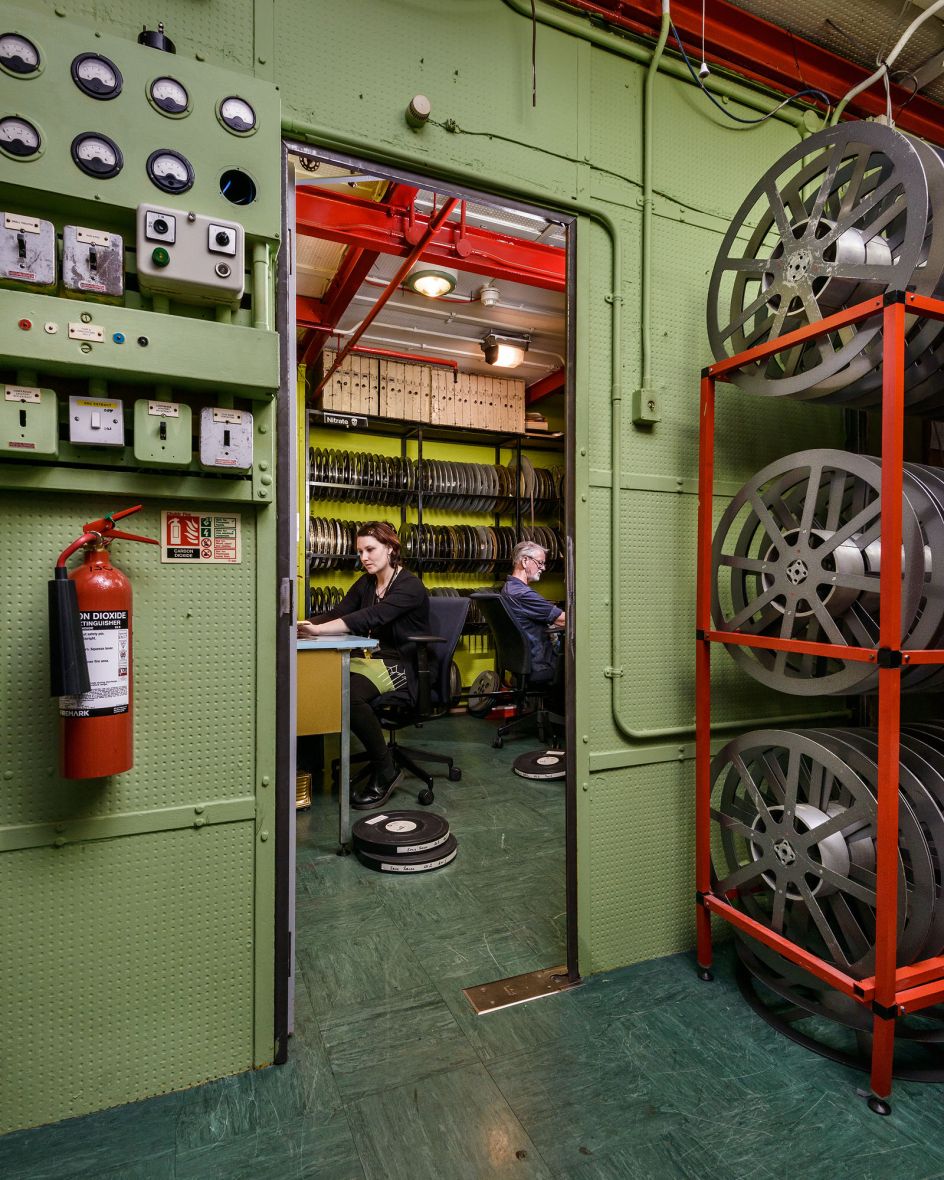 Alexa Raisbeck and Peter Bell, NFT1, BFI Southbank, London - Copyright © Richard Nicholson, 2016