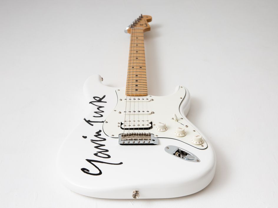 Guitar by Gavin Turk. Image © Louise Haywood-Schiefer