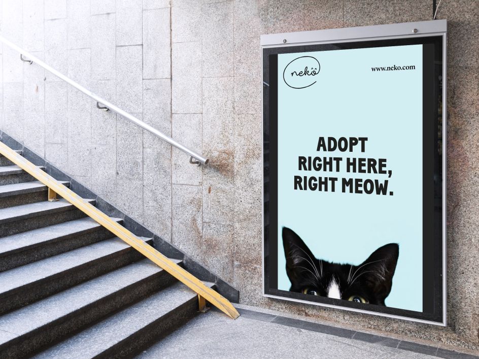 Neko cat adoption identity