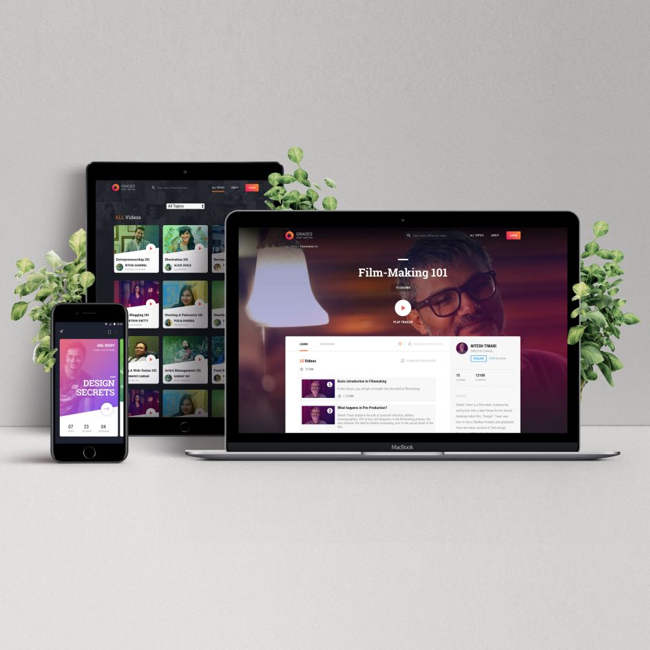Grades Don't Matter Mobile Application by Lollypop Design Studio is Winner in Mobile Technologies, Applications and Software Design Category, 2018 - 2019
