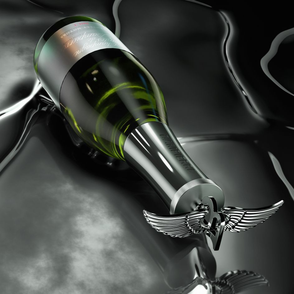 Comtes De Dampierre X Bentley Motors Limited Edition Design by Pierre Delebois-Forcemajeure Design. Winner in the Limited Edition and Custom Design Category, 2019-2020.