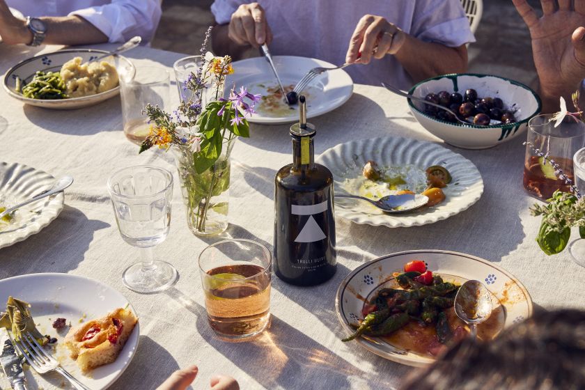 Here Design helps bring taste of Puglia to London, with new olive oil branding