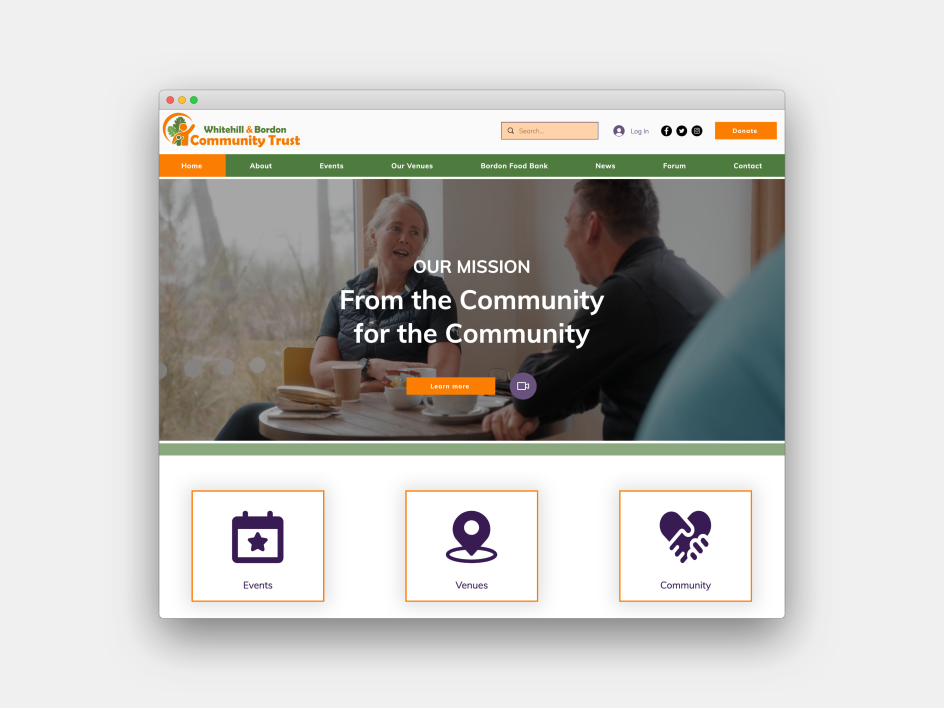 Whitehill & Bordon Community Trust by VISion Marketing