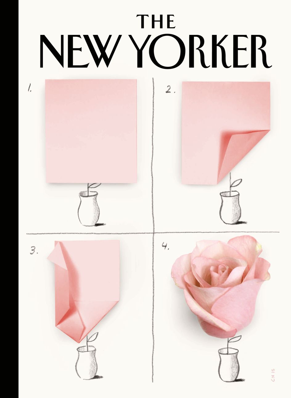 A Rose, cover for The New Yorker, March 23 2015