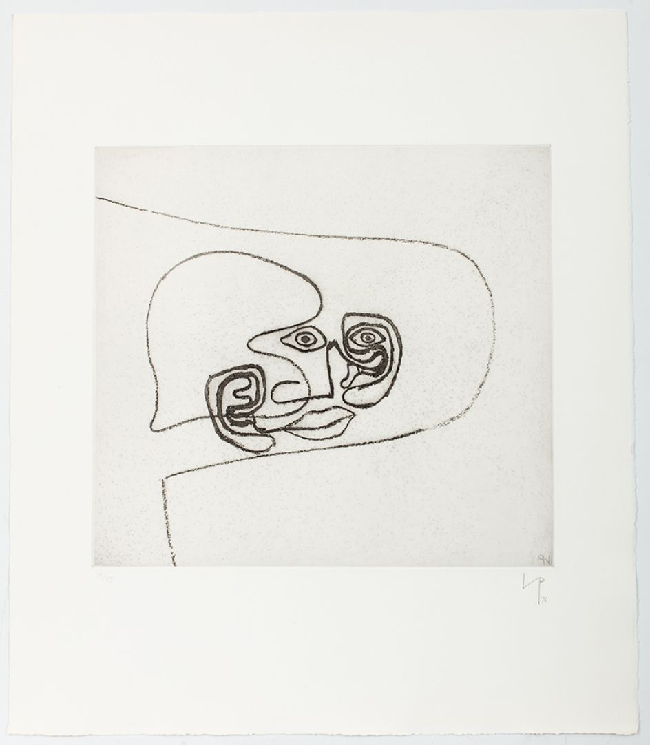 Victor Pasmore Linear Motif 8, 1965-76 etching and aquatint on paper Courtesy Marlborough Fine Art
