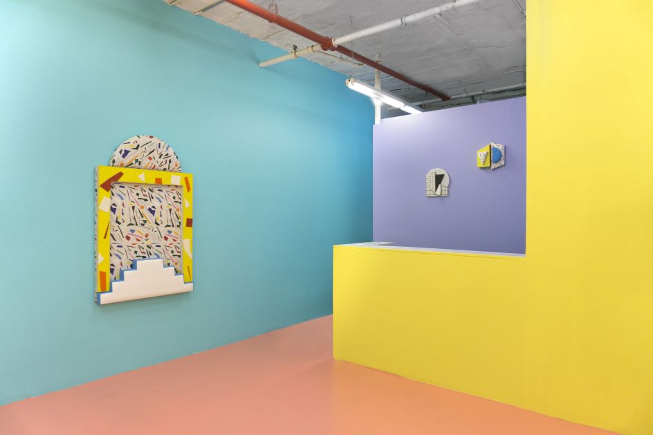 Installation view of Leah Guadagnoli: I Just Want to See You Underwater on view at VICTORI + MO June 8- July 22, 2018. Courtesy of the artist and VICTORI + MO