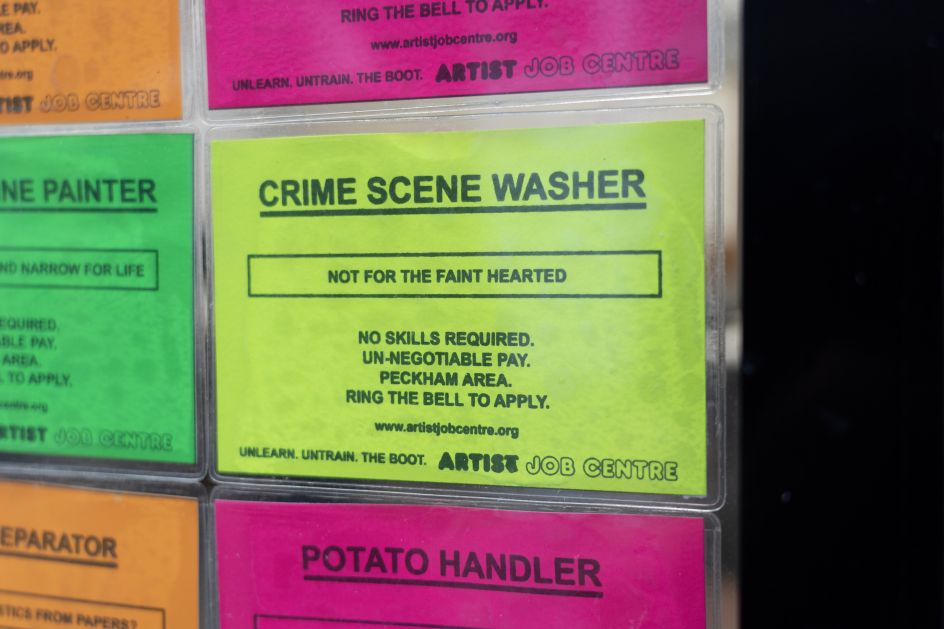 Stuart Semple, Artist Job Centre. Photo: Jamie James