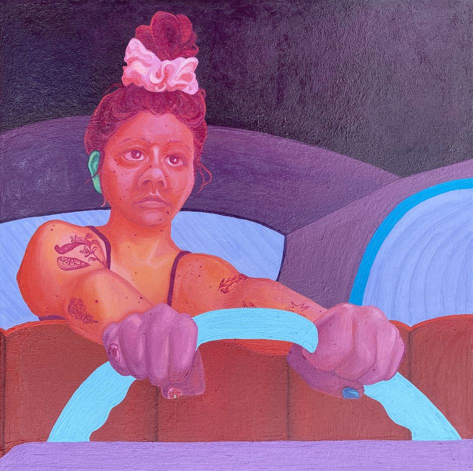 Backseat Driving Lens, 2021 © Elena Redmond