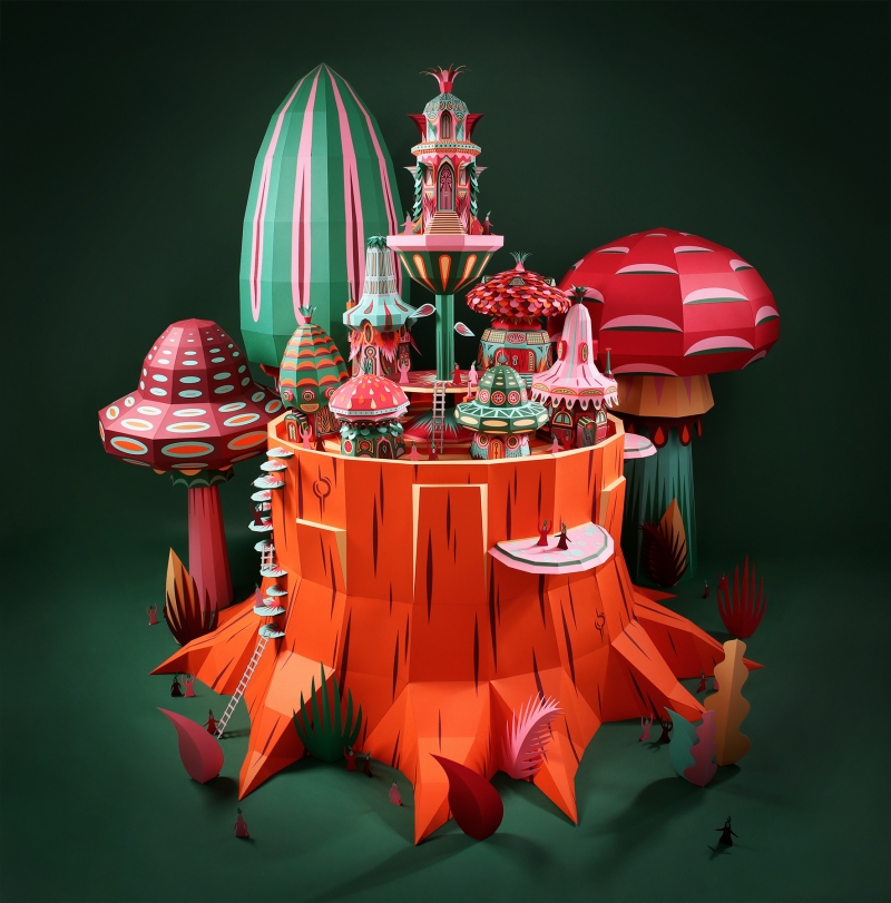 Forest Folks: Zim & Zou craft out-of-this-world paper woodland for