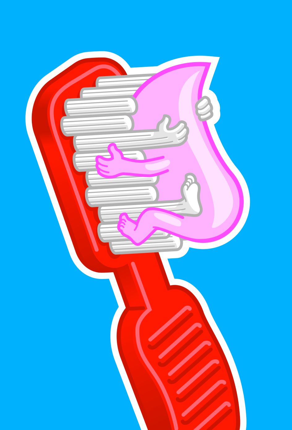 Cover of the 20th issue of American Illustrator, 2001